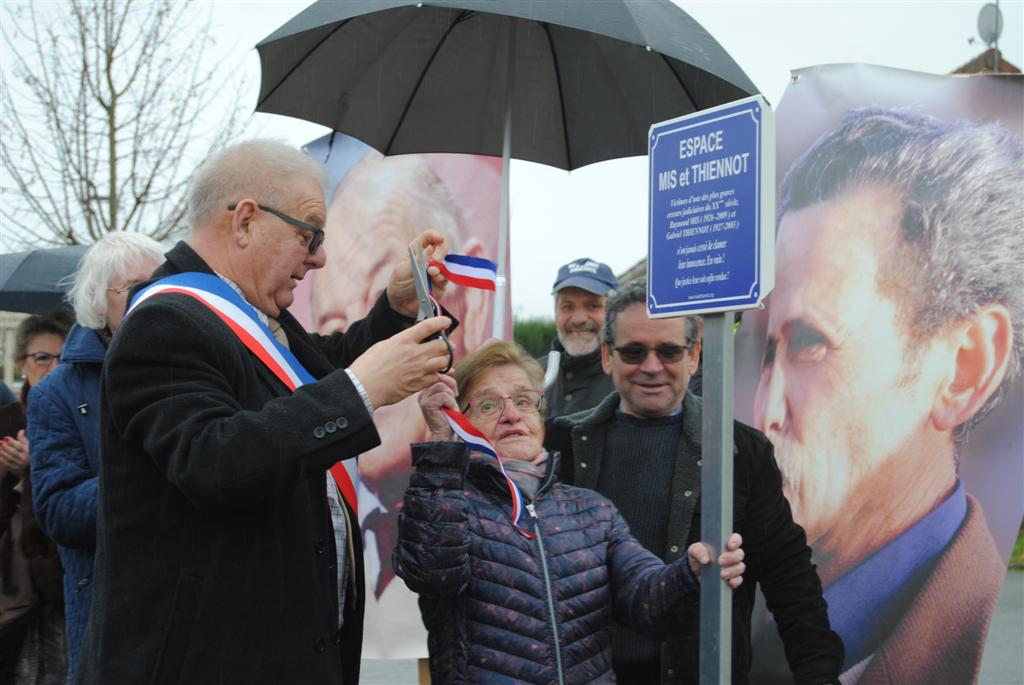 Inauguration à Chaillac de l'espace Mis et Thiennot le 14 décembre 2019